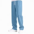 thumbnail image 2 of NOLDARES Boys Sweatpants - Active Boys Joggers with Drawstring Waist - Athletic Pants for Kids(Sky Blue,13-14 Years), 2 of 5