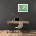 thumbnail image 3 of Ludwig, Alicia 18x15 White Modern Wood Framed Museum Art Print Titled - Fresco Hummingbird II, 3 of 4