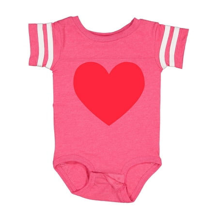 

Inktastic Valentine s Day Red Heart Gift Baby Boy or Baby Girl Bodysuit