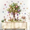 thumbnail image 4 of Meggemo Easter Bunny Egg Window Clings Static Decals for Holiday Glass Door Decoration and Spring Party Home Decor, 4 of 6