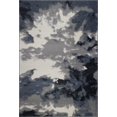 thumbnail image 1 of Ladole Rugs Toronto Sky Gray Micro Polyester Area Rug Carpet in Gray-Ivory (7'10" x 10'5", 240cm x 320cm), 1 of 4