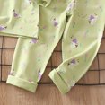 thumbnail image 6 of NOLDARES 2pcs Toddler Infant Baby Boy Fall Winter Clothes Long Sleeve Graphic Sweatshirt Tops Casual Pants Set Outfits Clothing(Green,4-5 Y), 6 of 6