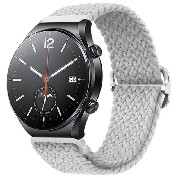 Adecuado para la correa de reloj Xiaomi S1/S2 Correa elástica trenzada de nailon ajustable