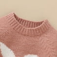 thumbnail image 4 of Toddler Baby Boy Girl Knit Sweater Cute Unisex Kid Pullover Sweatshirt, 4 of 10