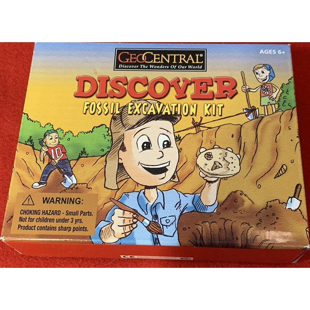 GeoCentral Fossil Excavation Dig Kit - Walmart.com - Walmart.com
