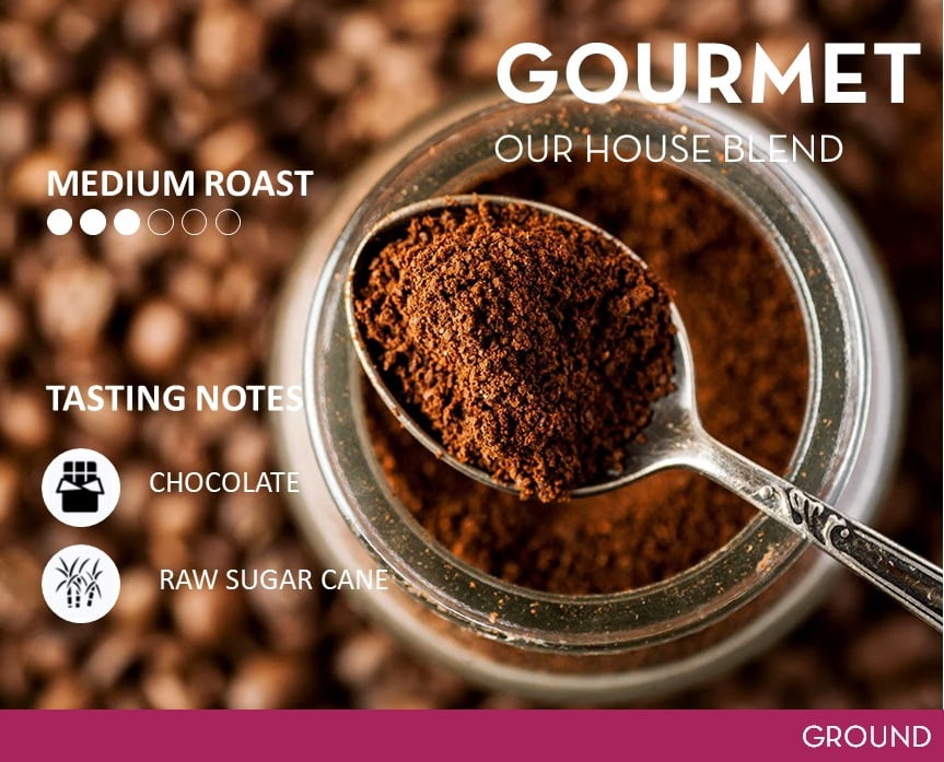 Cafe Quindio Gourmet - Medium Roast 100% Colombian Excelso Ground Arabica Coffee - 12 Ounce Bag (Pack of 3)