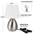 thumbnail image 3 of Teamo Mini twins 11'' table lamp set (set of 2), 3 of 3