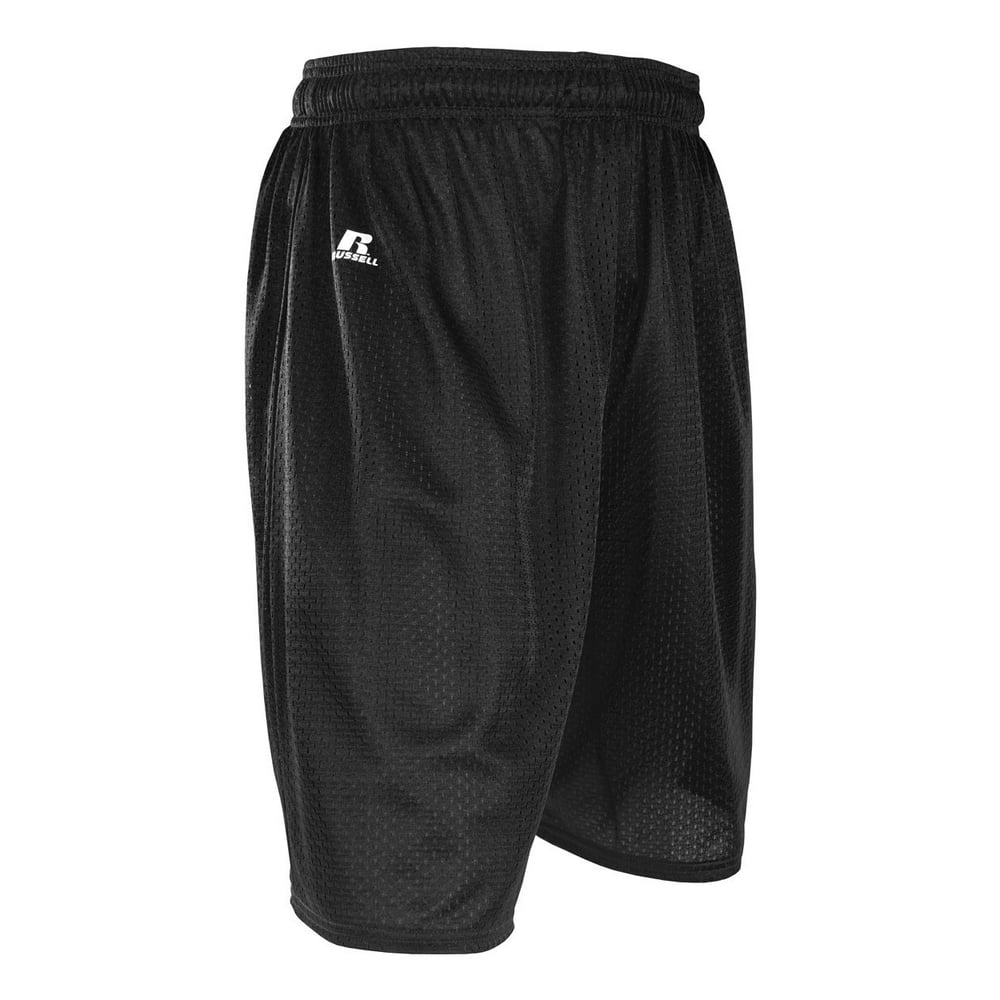Russell Athletic Russell Athletic DriPower Black Tricot Mesh Shorts