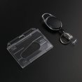 thumbnail image 3 of Compact Bright Colors Badge Holder With Retractable Utility Knife, Heavy Duty Protective Plastic Case For Credit Card Sized Ids, Travel-friendly And Cute Design, 3 of 6