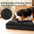 thumbnail image 5 of Exclusivo Mezcla Medium Dog Bed with Removable and Washable Cover 36"x24", Orthopedic Pet Bed for Crates, Non-Slip Bottom and Waterproof Liner, Black, 5 of 10