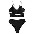 thumbnail image 1 of Women‘S Bikini High Waisted Tummy Control Two Piece Swimsuit, 1 of 4