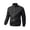 Black, variant on GrmtClth Men‘s Jacket Stand Collar Zip Windbreaker Lightweight Breathable Multi Pocket Outdoor Daily Coat Blue XL