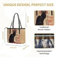 thumbnail image 4 of COLL-ART-TS-CHAT | STEINLEN - TOURNÉE DU CHAT NOIR College/Shoulder Tote Bag, 4 of 5