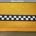 thumbnail image 6 of Ambesonne Modern Place Mats Set of 4, Yellow Cab Artdeco, Standard Size, Orange White and Black, 6 of 6