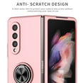 thumbnail image 2 of SaniMore for Samsung Galaxy Z Fold 3 7.6" 2021 Case with Magnetic Car Mount 360°Rotating Kickstand Anti-scratch Anti-shock Drop Resistant Slim Folding Case for Samsung Galaxy Z Fold 3, Pink, 2 of 9