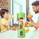 thumbnail image 4 of Licuadoras portátiles recargables por USB, 6 cuchillas, taza de jugo eléctrica verde con agitador, 4 of 7