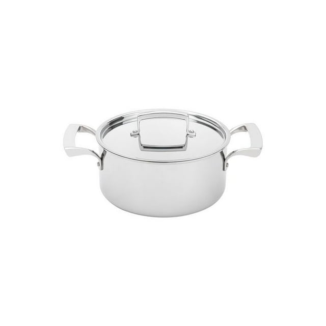 Browne Thermalloy Stainless Steel Tri-Ply Sauce Pot, 3 qt Capacity