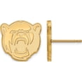 thumbnail image 1 of 14K Yellow Gold 14Ky Logoart Baylor University Small Post Earrings (12 X 16) Made In United States 4y029bu, 1 of 5