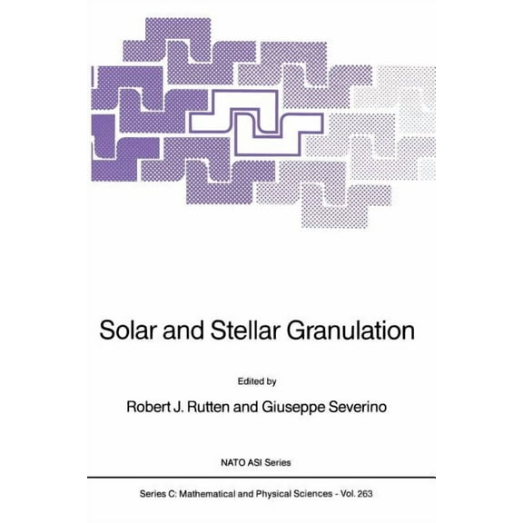 NATO Science Series C: Solar and Stellar Granulation, Book 263, (Paperback)