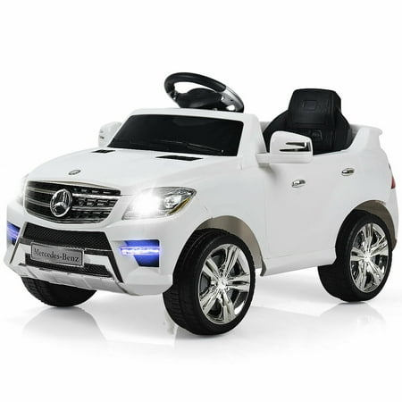 Costway Mercedes Benz ML350 6V Electric Kids Ride On Car Licensed MP3 RC Remote (Best Outside Toys For Toddlers)