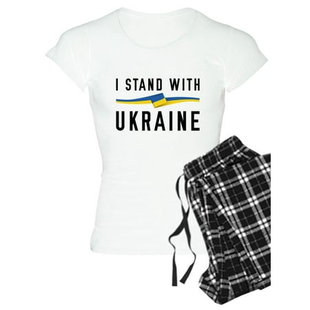 

CafePress - I Stand With Ukraine - Women s Light Pajamas