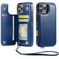 thumbnail image 1 of Funda cartera Wefor para iPhone 16 Pro con bloqueo RFID, 1 of 9