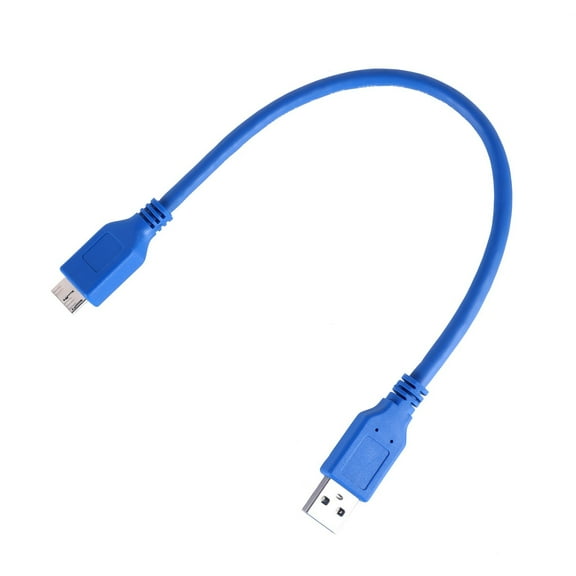 Leileiiiii Computer Cable USB 3.0 A Male To Micro-B Mobile Hard Disk Box Data Cable 0.3M Ps5 Stick