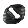thumbnail image 5 of Door Lock Protective Cover Trim For Toyota For Tundra14-23 Stainless Steel Black Fangkenuo, 5 of 9