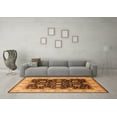 thumbnail image 3 of Ahgly Company Indoor Rectangle Oriental Orange Traditional Area Rugs, 5' x 8', 3 of 4