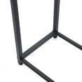 thumbnail image 3 of CNCEST 2-Tier Freestanding Towel Rack Metal Towel Bar Bathroom Black Tall Towel Stand, 3 of 10
