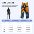 thumbnail image 4 of Vsdgher Abstract Funny Duck Print Mens Pajama Pants Sleep & Lounge Pants, PJ Bottoms With elastic waistb and Pockets, 4 of 5