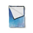 thumbnail image 2 of Fiji Soft Flannel Fleece Blanket, Picturesque of Summer Time Peaceful Setting out in the Open Tropical Vibes, Cozy Plush for Indoor and Outdoor Use, 50" x 60", Azure Blue Multicolor, by Ambesonne, 2 of 5