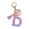 thumbnail image 4 of 2 Llaveros De Resina Con Adornos Para Niñas Y Mujeres, Regalos Con Alfabeto Inglés, Llavero piezas, 4 of 8