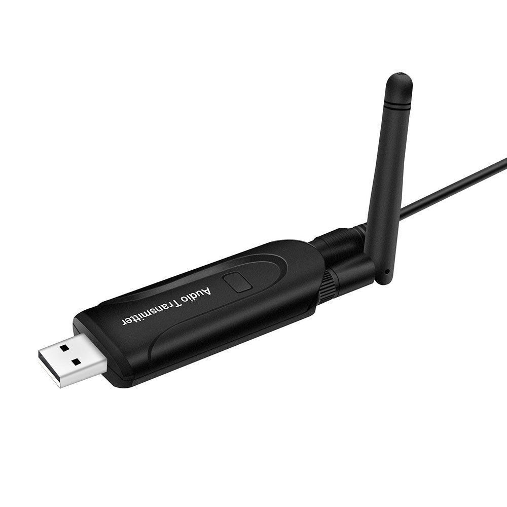 Bluetooth Transmitter, EEEKit Wireless Bluetooth V4.0 EDR Audio Music Transmitter Adapter with 3.5mm Audio Cable for TV DVD PC