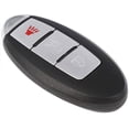 thumbnail image 6 of CCIYU X 1 Remote UNCUT ignition key fob 3 Buttons Keyless Entry Remote Fob 433 MHZ 47 chips 13 14 15 for Nissan Pathfinder with FCC/OE S180144005 KR5S180144014 285E3-3KL4A, 6 of 6