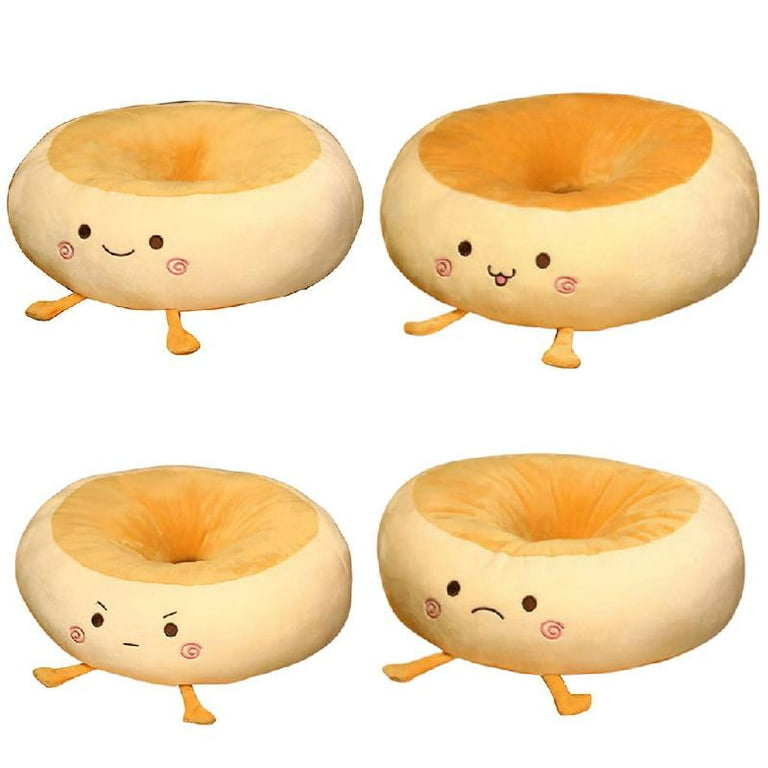 1pc Cute Bread & Toast Shaped Seat Cushion For Children, Adults, Office  Chair, Tatami, Car, Thick Cushion For Long Time Sitting