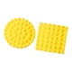 thumbnail image 5 of 2 manteles individuales antideslizantes, resistentes al aceite, lavables y elegantes para mesa de comedor Amarillo, 5 of 9