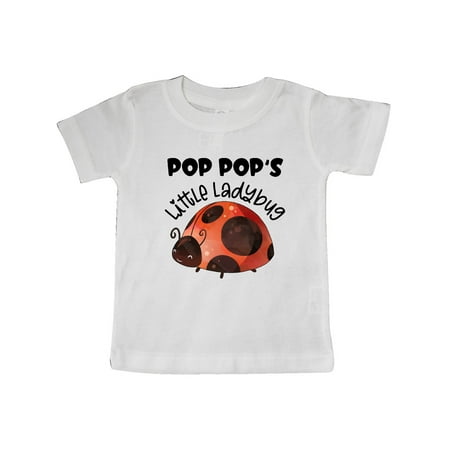 

Inktastic Pop Pop s Little Ladybug Gift Baby Boy or Baby Girl T-Shirt