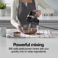 thumbnail image 5 of Hamilton Beach 6 Speed Hand Mixer with Storage Clip and Stir Button, 3 Attachments, Black,  62628, 5 of 8