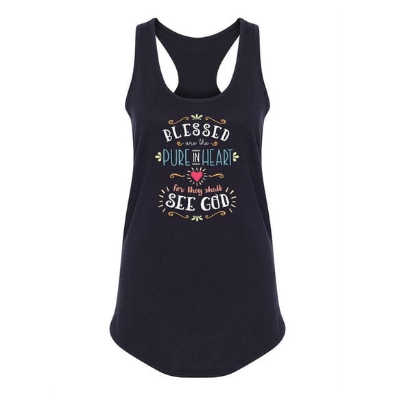 Blessed Quote Design. Tank Women -Image by Shutterstock, Female Small