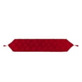 thumbnail image 2 of 70x13 Inch Christmas Table Runner, Red Themed Polyester Fabric Dining Table Decoration for Holiday Dinner Party, Washable Centerpiece Cloth for Festive Setting, 2 of 6