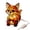A, variant on Fox Night Light, Warm White LED Table Lamp with Mouse and Mosaic Design, Corded Bedroom Living Room Shelf Decor, 4.72 in