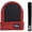 Red, variant on Classic Spin Cap with Bandage Non-slip Knitted Spin Hat Professional Bboy Headspin Beanies with Sponge Padded for Hip Hop Breakdance