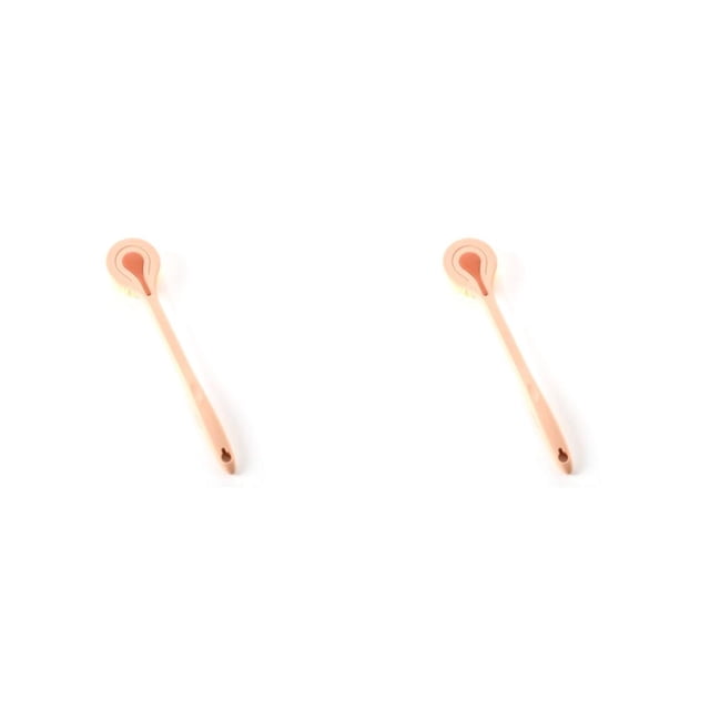 Cepillos para el cuerpo Wosthever Mango largo Exfoliante Rosa 2piezas