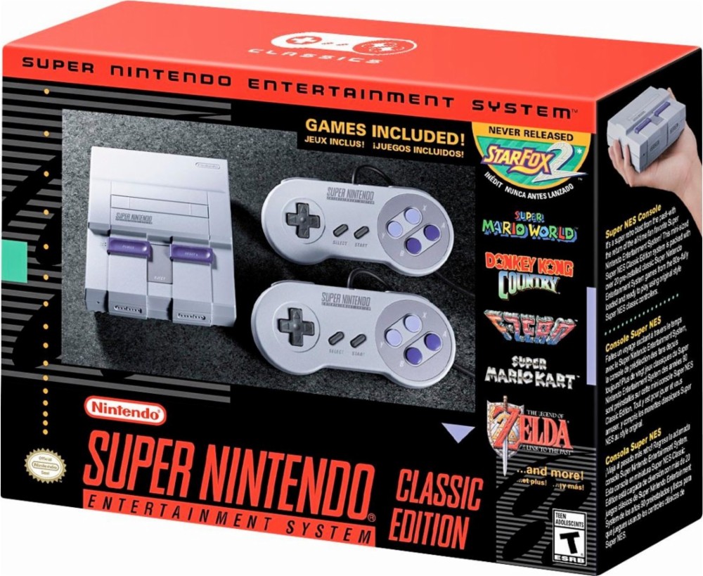 Nintendo - Entertainment System: SNES Classic Edition (2017 Limited Edition)