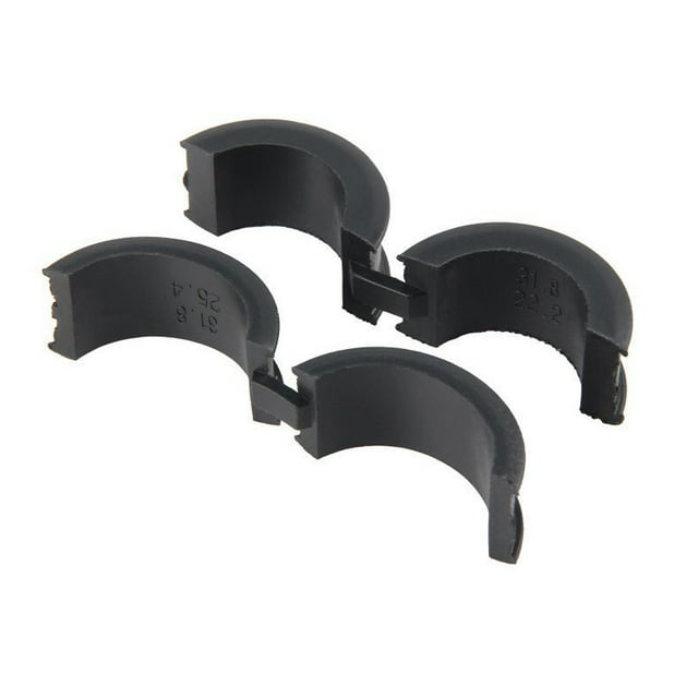 Shisuyan 8 Pcs Entretoise de Potence de Vélo pour Réglage de Potence de Guidon Rondelles d'Alignement Antidérapantes Durables pour Vélos de Route et de Montagne