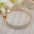 thumbnail image 3 of Pulsera de cristal de regla de escala Sunnimix para mujer dorado, 3 of 8