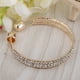 thumbnail image 3 of Pulsera de cristal de regla de escala Sunnimix para mujer dorado, 3 of 8