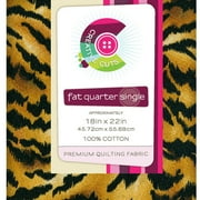 VIP Fabrics Creative Cuts Fat Quarter Single, Tiger Skin