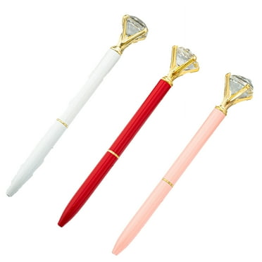 CCOCC Diamond Pens,Fancy Pens with Smooth Writing Tip and Easy Refill Design